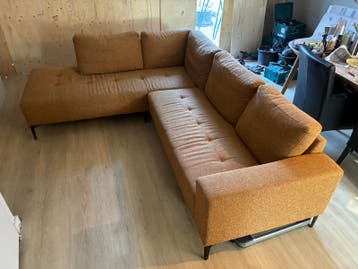 Gratis af te halen: Ruime hoekbank (260x215cm)