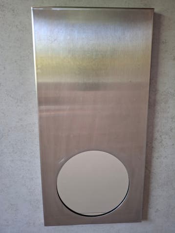 Magneetbord met spiegel, 15 x 50 cm