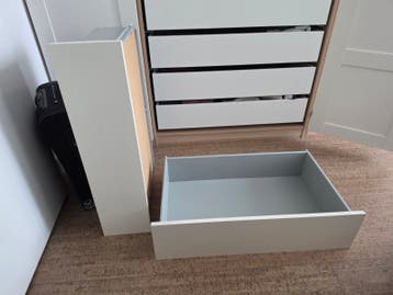 Gratis - 3x MALM lades voor IKEA kast