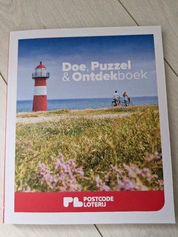 Postcodeloterij Doe puzzel en ontdekboek