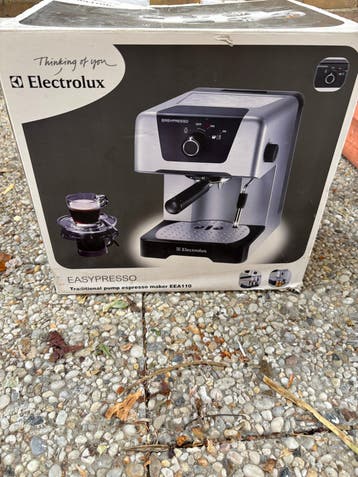 Gratis Electrolux EasyPresso Espresso Apparaat EAA110