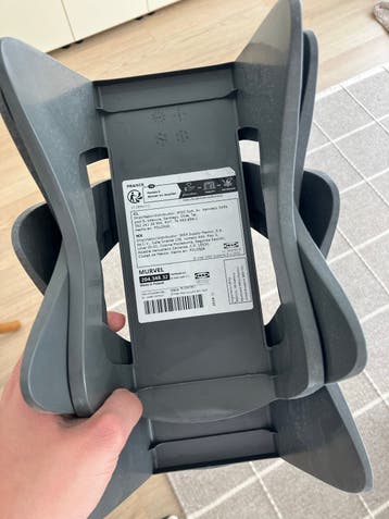 IKEA MURVEL schoenenrek, grijs