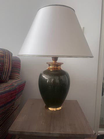 Klassieke lamp groen