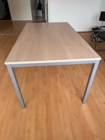 Ruime eettafel/bureau - 160,5x90,5 cm