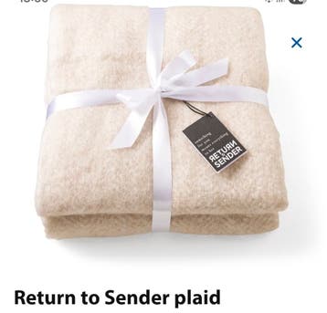 Return to Sender plaid
