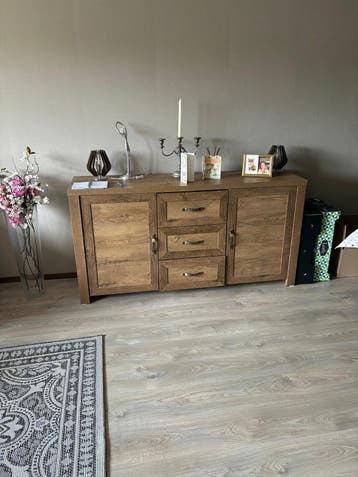 Dressoir Wild Donker Eiken 165x44x85 cm