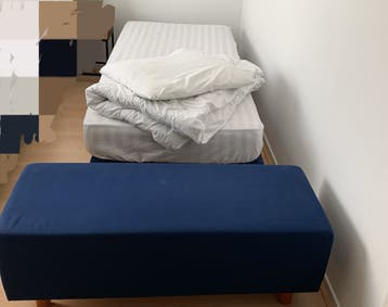 1 persoons boxspring +bedbank