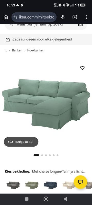 Ektorp lounge bank