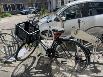 Gazelle Bike with front Basket