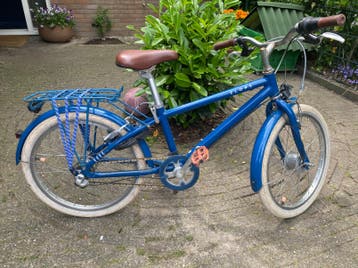 Elops fiets blauw 20 inch
