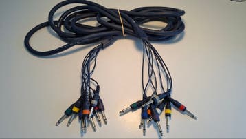 OAP MK-822 Studio Multicore Kabel - 8 Paar Jack