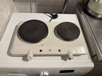 Compacte kookplaat - ideaal voor camping/klein huishouden