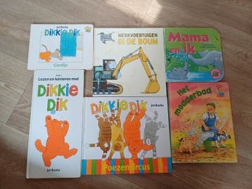 Voorleesboekjes, o.a. Dikkie Dik, Boer Bomas