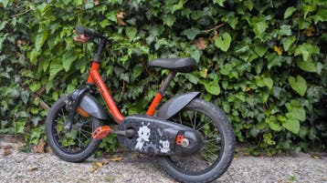 Gratis op te halen: kinderfiets met zijwieltjes