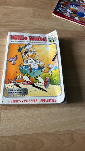 Willie wortel vakantie boek