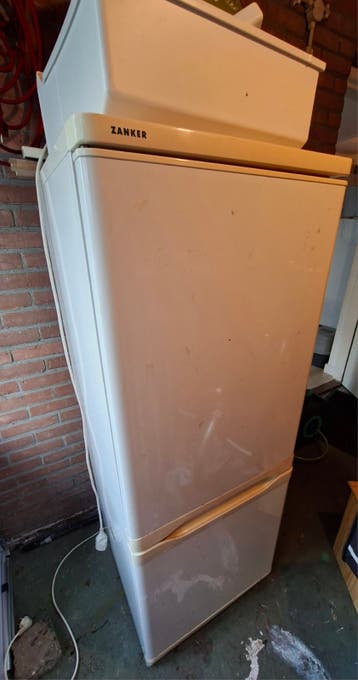 Zanker koelvries combinatie gratis ophalen