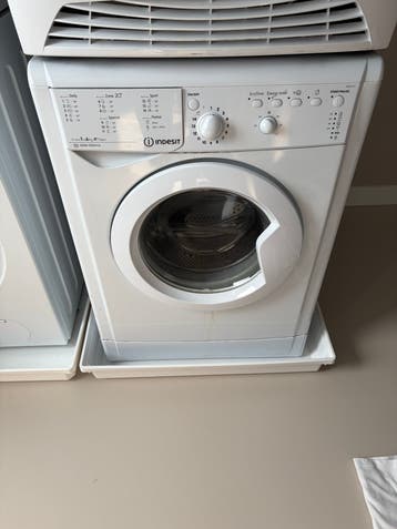 Werkende wasmachine