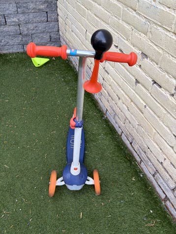 Kinderstep met 3 wielen en toeter
