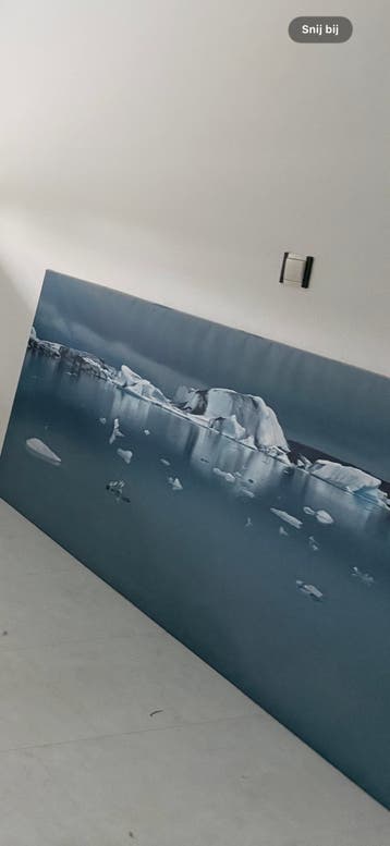 Prachtige IJsberg Canvas Print - Modern Kunstwerk