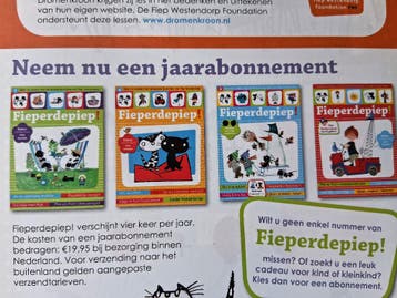 Gevraagd: Fieper de Fiep tijdschriften om kaarten te maken