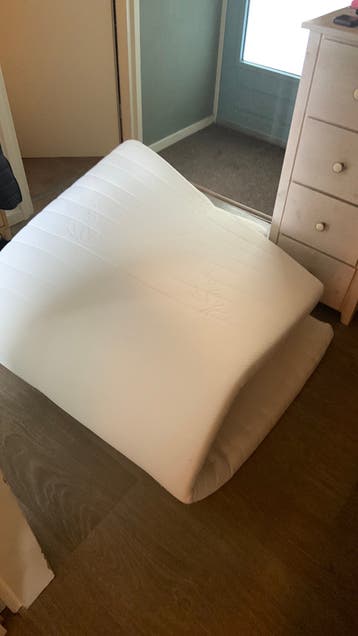 Topper 180x200cm, 10cm dik met rits
