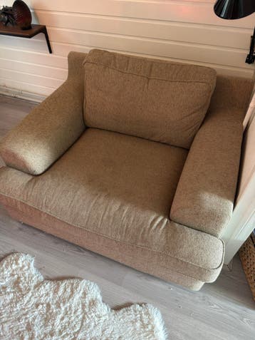 Montel loveseat bruin