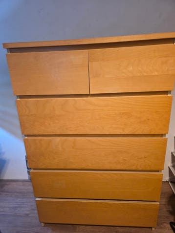 Malm 6 laden kast