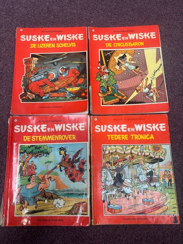 Suske en Wiske stripboeken - Diverse titels