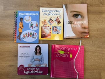 Diverse zwangerschapsboeken gratis ophalen