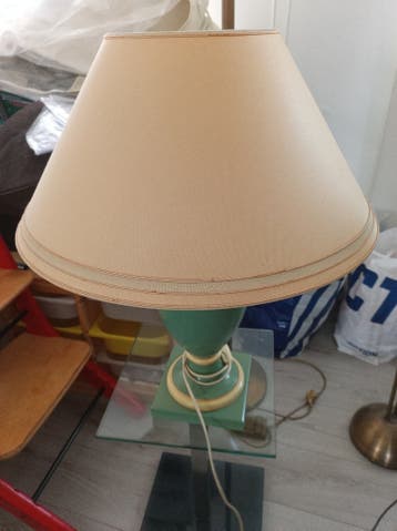 Oude tafellamp