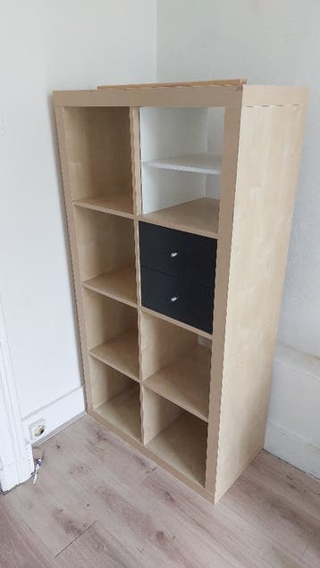 Gratis Houten Kallax kast