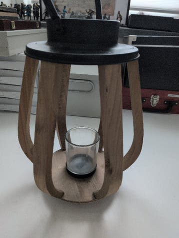 Windlicht binnen, lichtgewicht accessoire