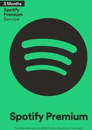 Spotify premium 1,3,6 en 12 maanden