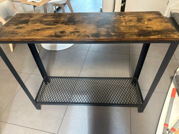2 side tables or console tables  110*80*35cm