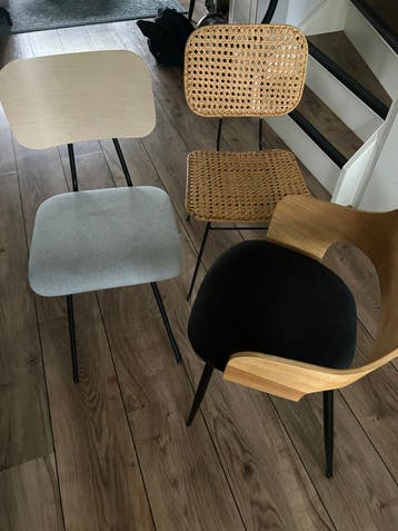 3 stoelen.  Gratis op te halen.