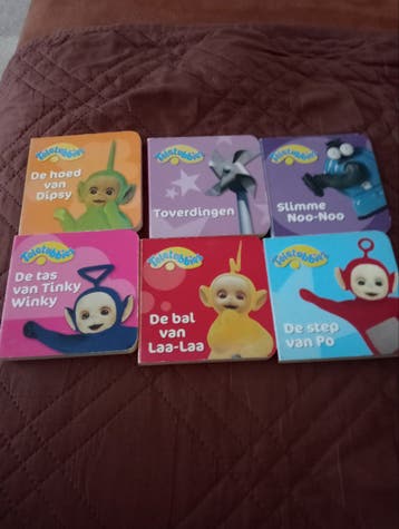 6 Teletubbies boekjes