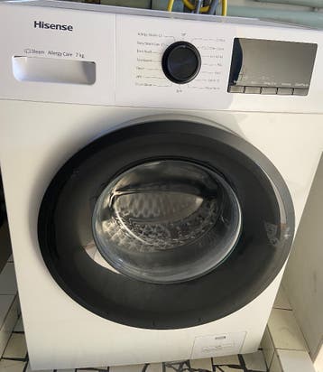 Bijna gratis wasmachine Hisense 7 kg