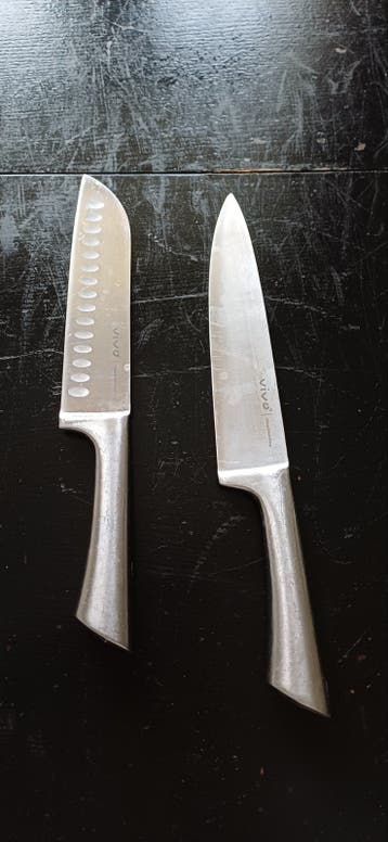 2x vivo mes (Santoku en keuken)