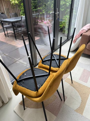 4x stoelen