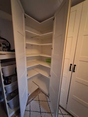 Ikea pax hoek kast (excl deuren)