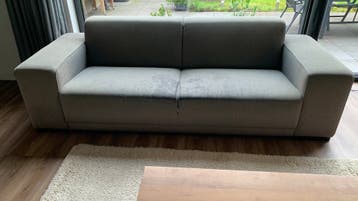 Grijze bank 240 cm