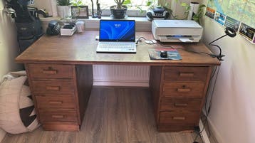 Houten bureau