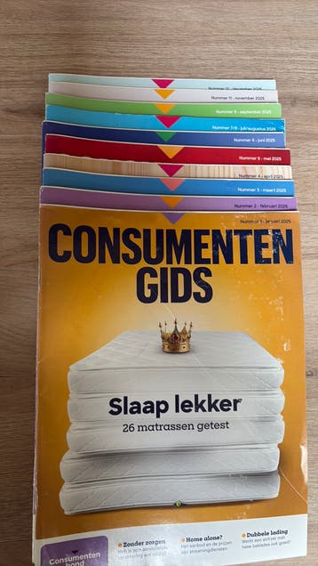 Consumenten gidsen 2025 12 stuks