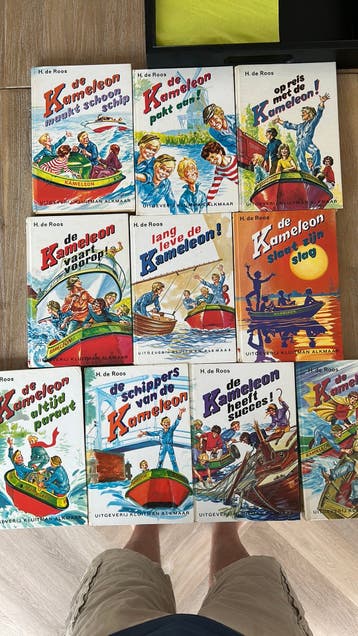 Diverse kameleon boeken - 10 stuks