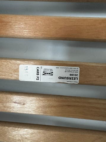 IKEA LEIRSUND Lattenbodem 90x200 cm