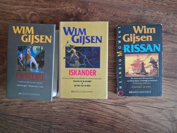 Wim Gijsen Fantasy Boeken: Deirdre, Iskander, Rissan