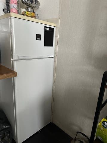 Zanussi Koel-vriescombinatie - Wit, Gebruikt
