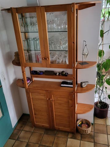 Lundia wand-/buffetkast grenen
