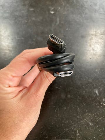 Zwarte HDMI-kabel - High Speed met Ethernet