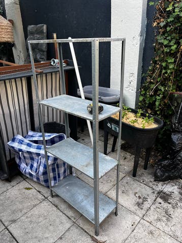 Stellingkast | Staal | 60 bij 140 bij 28cm